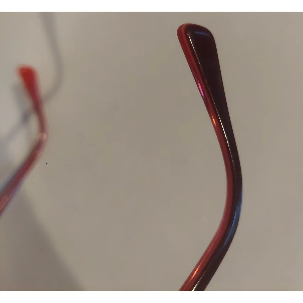 Ray Ban Womens Polished Reddish Purple Butterfly Eyeglass Frames RB 5362 5777